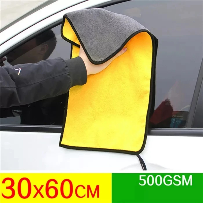 1/2/5 pçs toalha de microfibra - Microfiber Car Drying Towel Super Absorbent avaliação e preço