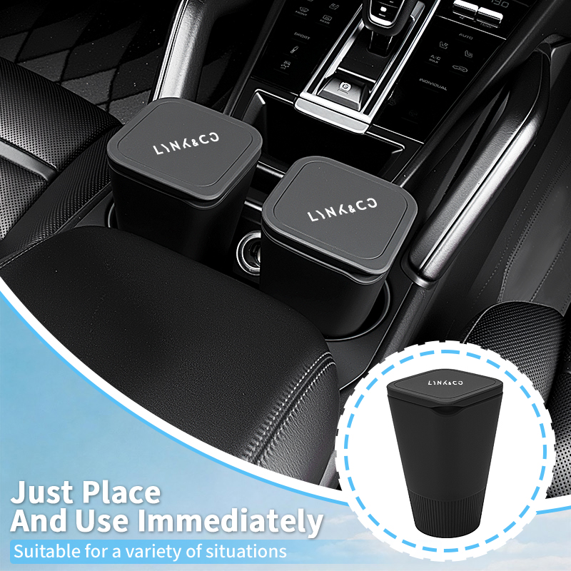 Lixeira de silicone para porta - Waterproof Car Trash Can With Lid avaliação e preço