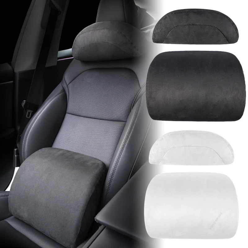 Almofada de Apoio para o Pesco - Memory Foam Car Neck Pillow Lumbar Support avaliação e preço