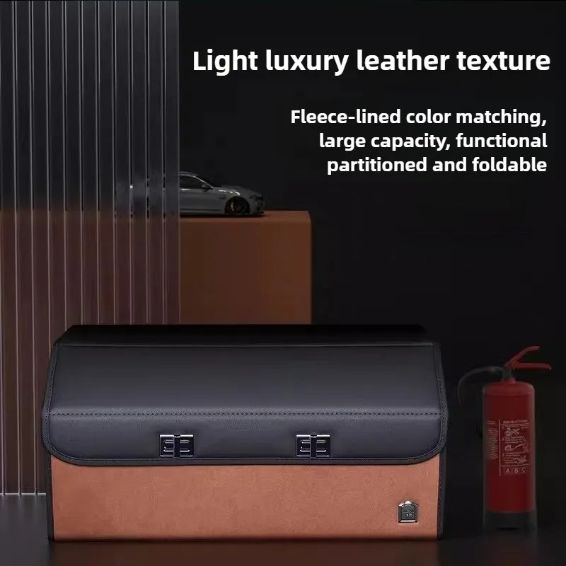 Caixa organizadora para o port - Car Trunk Organizer Foldable Storage Box avaliação e preço