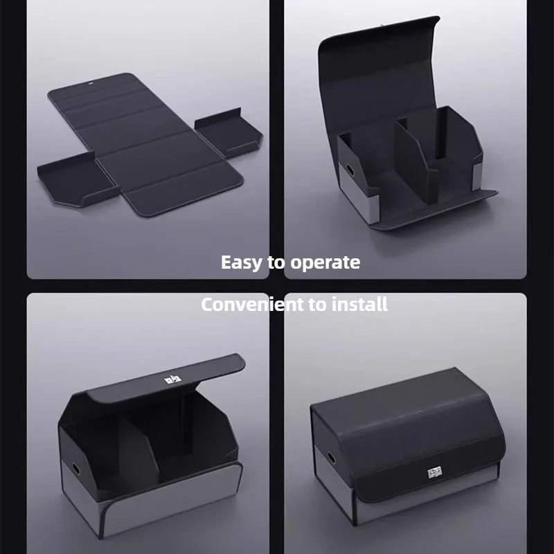 Caixa organizadora para o port - Car Trunk Organizer Foldable Storage Box avaliação e preço
