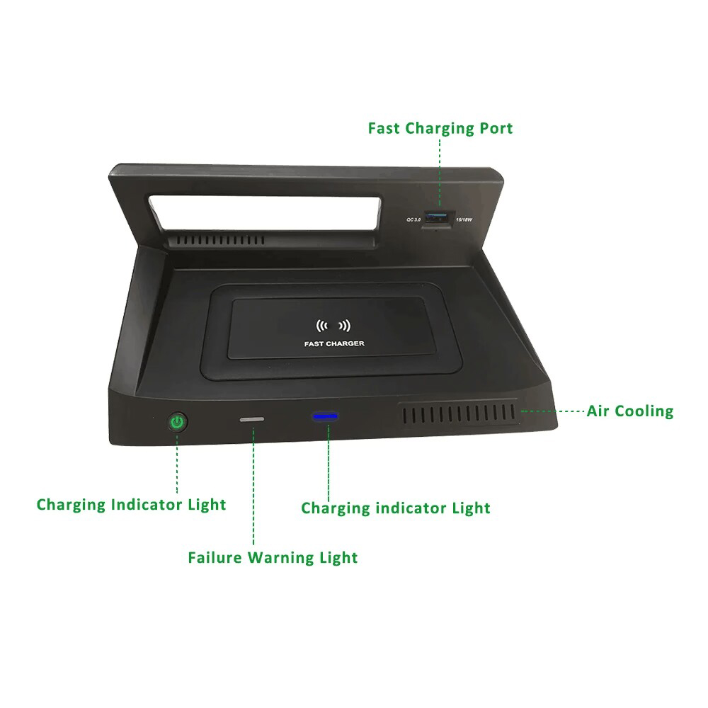 Carregador sem fio de carregam - Wireless Car Charger Mount Fast Charging avaliação e preço