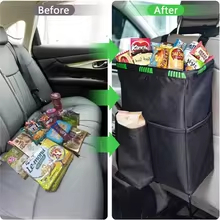 Lixeira Dobrável Impermeável P - Waterproof Car Trash Can With Lid avaliação e preço