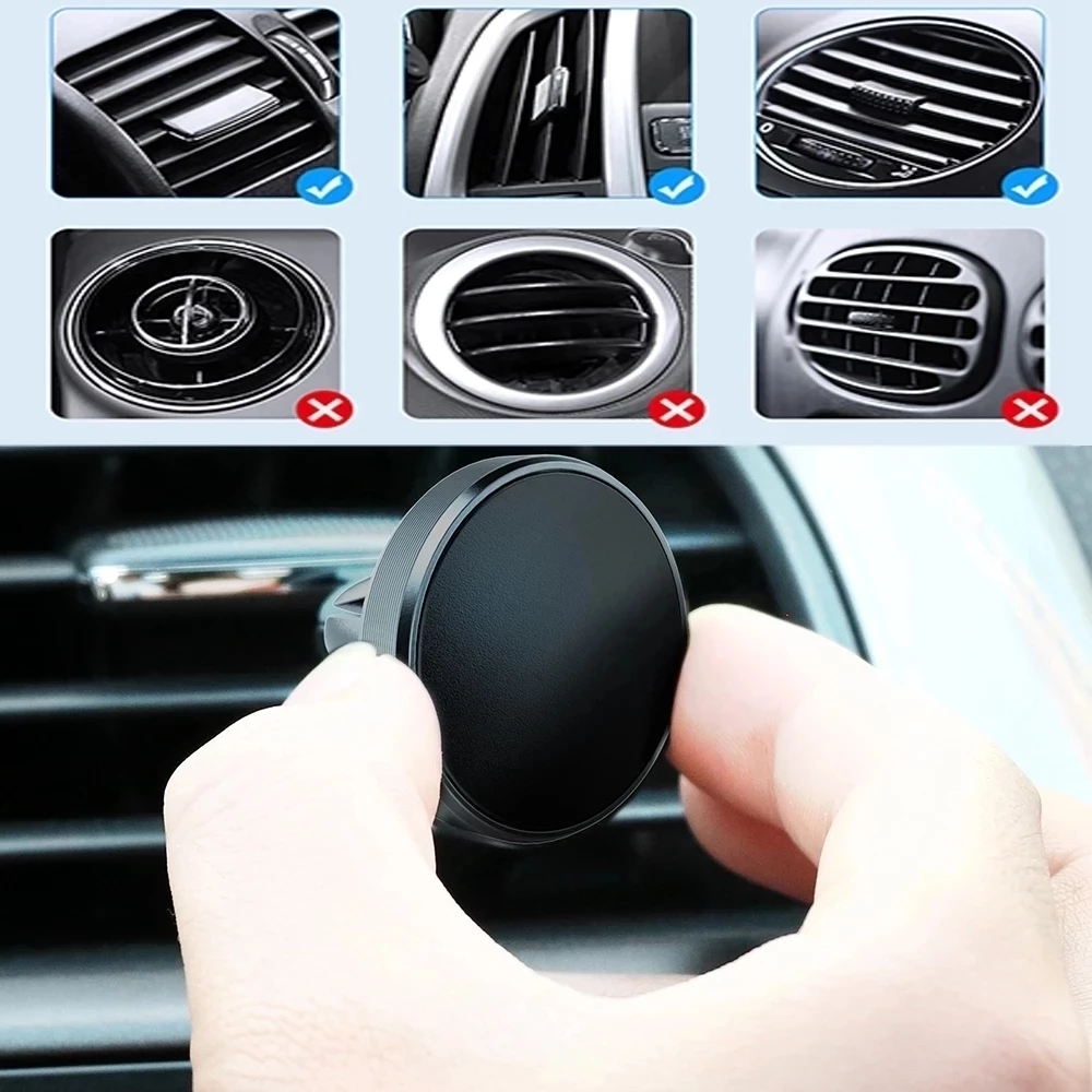 Suporte Magnético Universal pa - Magnetic Phone Holder For Car Vent avaliação e preço