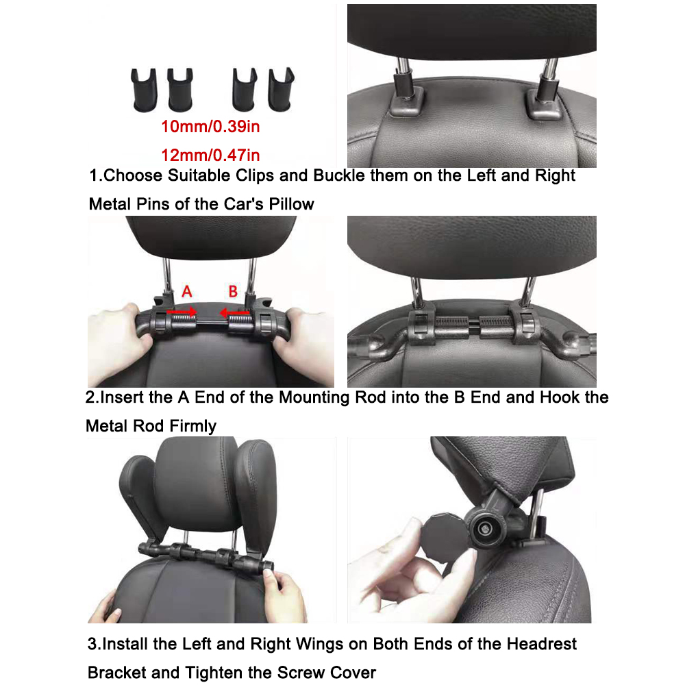 Travesseiro para encosto de ca - Memory Foam Car Neck Pillow Lumbar Support avaliação e preço