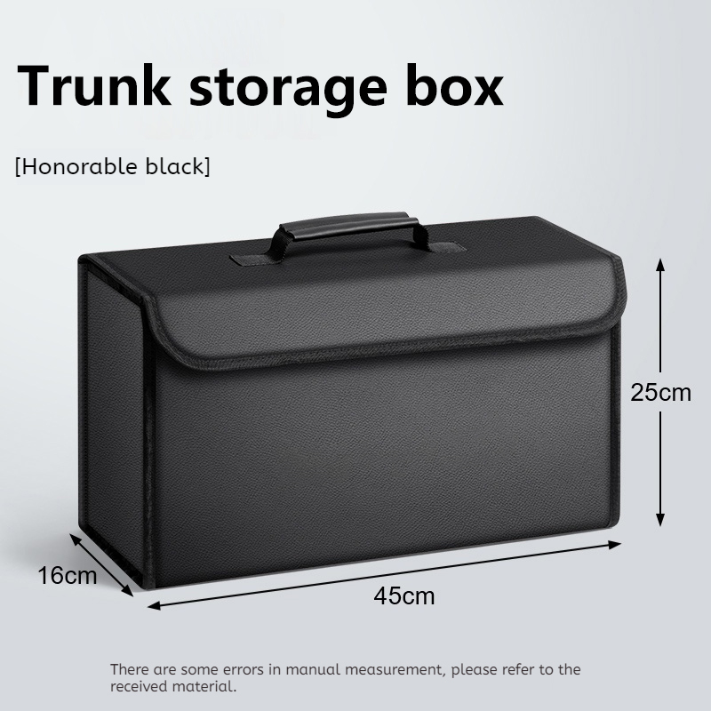 Organizador de porta-malas de  - Car Trunk Organizer Foldable Storage Box avaliação e preço