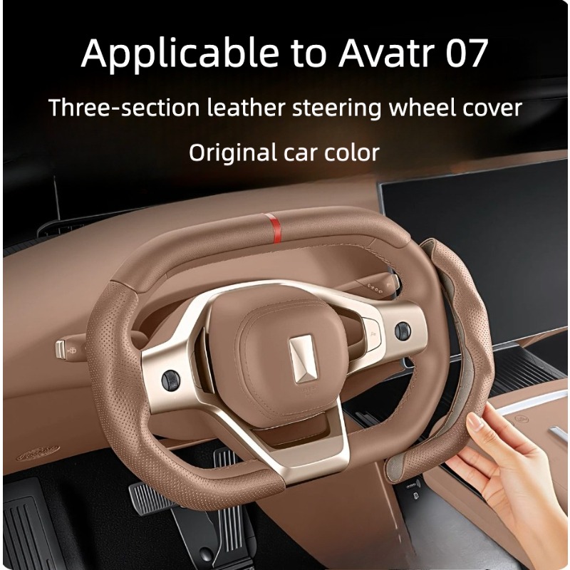 Capa para volante para avatr 0 - Car Steering Wheel Cover Anti Slip Breathable avaliação e preço