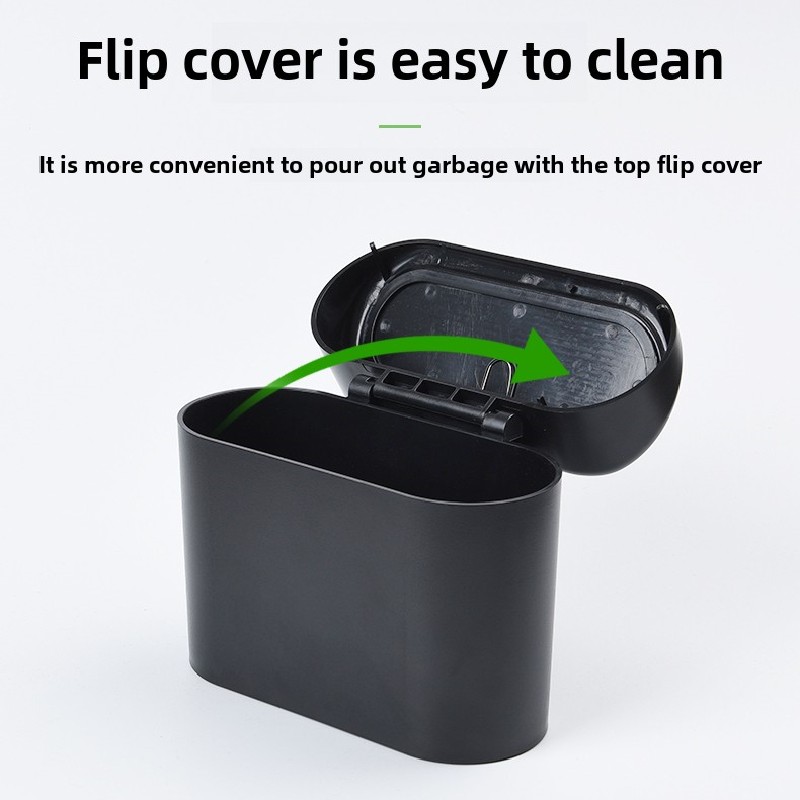 Lixeira para carro Mercedes Be - Waterproof Car Trash Can With Lid avaliação e preço