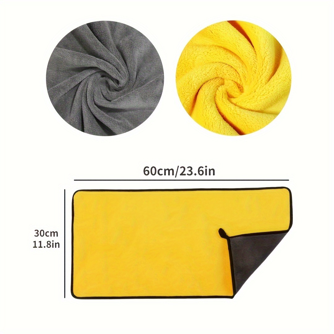 1/5/10 Peças Toalha de Microfi - Microfiber Car Drying Towel Super Absorbent avaliação e preço