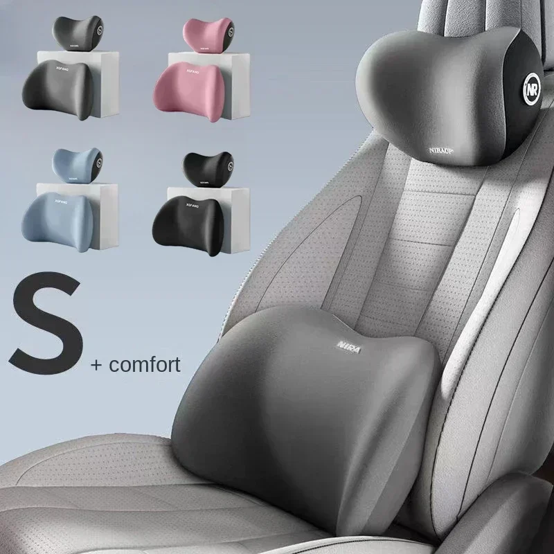 Novo Almofadão de Pescoço para - Memory Foam Car Neck Pillow Lumbar Support avaliação e preço
